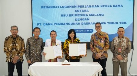 Bank Jatim dan RSU Brimedika Jalin Kerja Sama Layanan Kesehatan Pegawai