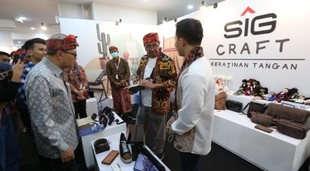 SIG Fasilitasi 32 UMKM Binaan Ikuti Bazar UMKM untuk Indonesia 2023