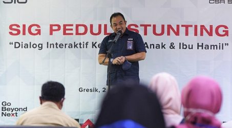 Kontribusi SIG Turunkan Angka Stunting di Kabupaten Gresik