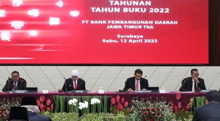 Bank Jatim Bagikan Dividen Rp797 Miliar