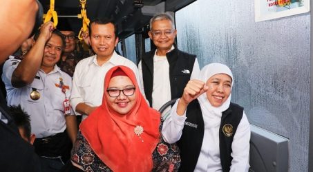 QRIS Bank Jatim Mudahkan Pembayaran Bus Trans Jatim