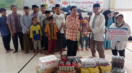 Sinergi Media dan Korporasi Bantu Tiga Panti Asuhan dan Anak Yatim Piatu di Kota Surabaya