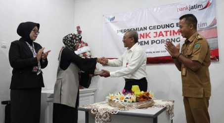 Bank Jatim Resmikan Gedung Baru Capem Porong