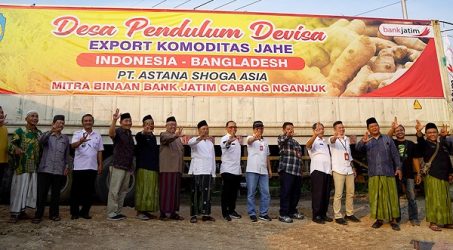 Bank Jatim Fasilitasi PT Astana Shoga Asia Ekspor Jahe ke Bangladesh