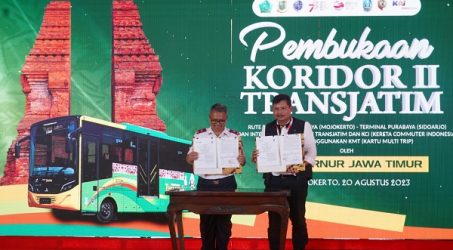 Bank Jatim Fasilitasi UMKM Terminal dan Pembayaran QRIS Bus Trans Jatim