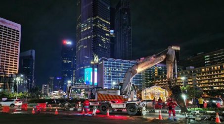 SIG Garap Perbaikan 14 Koridor Jalur Bus TransJakarta Menggunakan Beton Cepat Kering