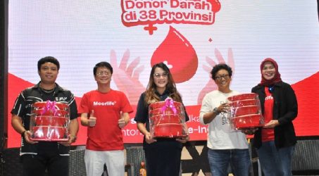 Moorlife Gelar Donor Darah Serentak di 38 Provinsi