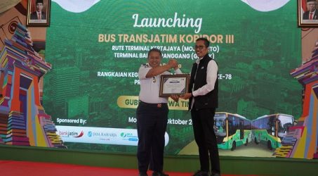Trans Jatim Koridor III Diresmikan, Bank Jatim Raih Piagam Apresiasi