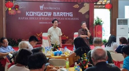 Direktur Sido Muncul Irwan Hidayat Ajak Warga Pecinan Semarang Genjot Wisata