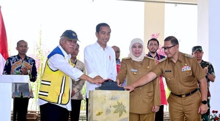 Bank Jatim Fasilitasi Sistem Transaksi Pasar Induk Among Tani yang Diresmikan Presiden Jokowi