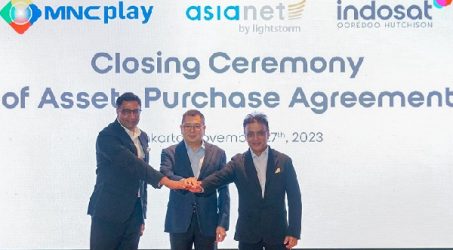 Indosat, Asianet, dan MNC Play Lakukan Akuisisi Layanan Terpadu
