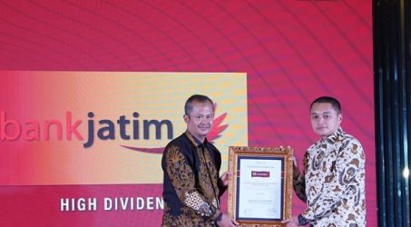 BJTM Sabet Penghargaan High Dividen dari Indeks52