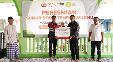 Penuhi Kebutuhan Air Bersih, Bank Jatim Sinergi dengan IZI Jalankan Program Peduli Kekeringan