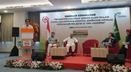 Sido Muncul Gandeng IDI Gelar Seminar Transformasi Obat Bahan Alam di RS Ukrida Jakarta