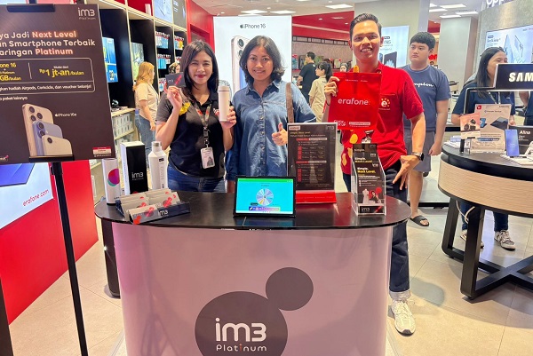 Bundling Eksklusif IM3 Premium dan iPhone16 Gelar Platinum Week di Surabaya dan Yogyakarta