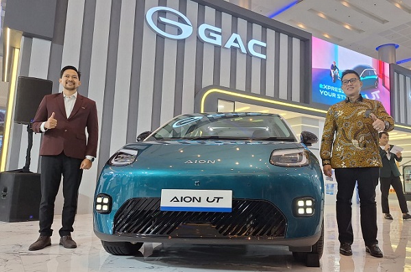 GAC Indonesia Hadirkan Mobil Listrik Stylish AION UT di GIIAS Surabaya 2025