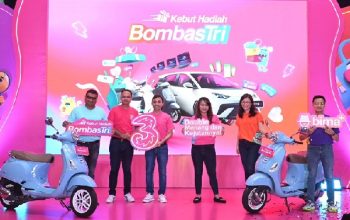 BombasTri Tahun ini Beri Kesempatan Pelanggan Raih Hadiah Ganda