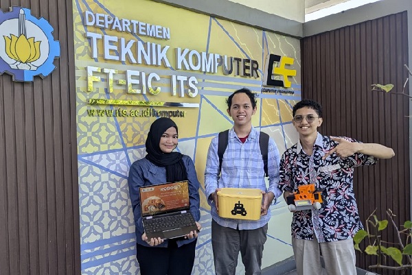 RoboGo, Robot Pendeteksi Sumbatan Gorong-Gorong Karya Mahasiswa ITS