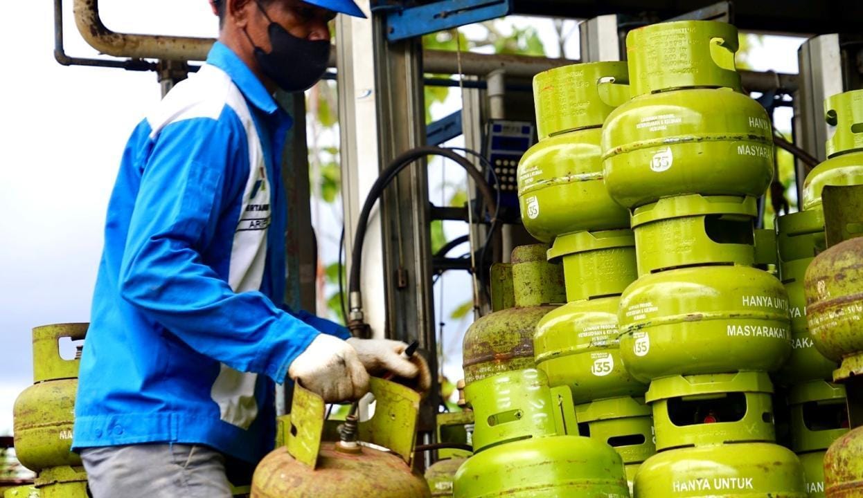 Sambut Imlek dan Ramadhan, Pertamina Tambah 1 Juta Tabung LPG 3 Kg di Jatim