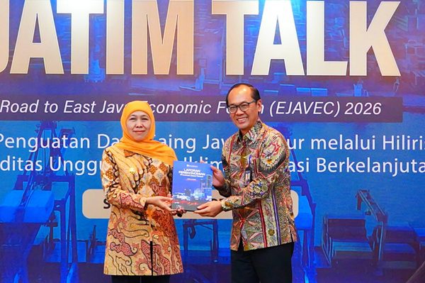 BI Jatim Serahkan Rekomendasi 7 Kebijakan Utama kepada Pemprov Hadapi Potensi Tekanan Global
