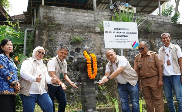 PLN UIT JBM Hadirkan Akses Air Layak bagi Warga Desa Getakan