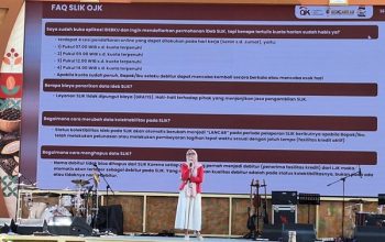 Sosialisasi SLIK di JCFF 2026, OJK: Pengajuan Cukup Bawa KTP