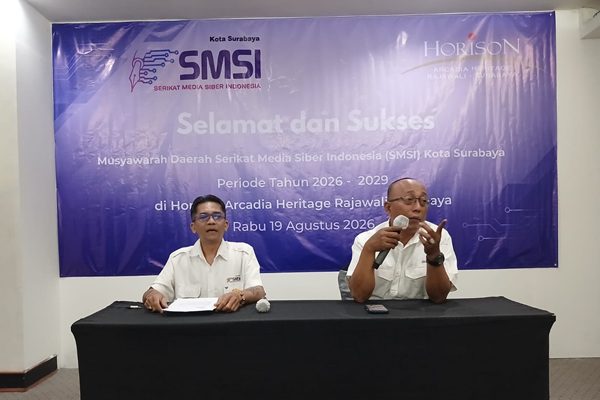 SMSI Surabaya Gelar Musda, Iskandar Kembali Terpilih Ketua Periode 2026 – 2029