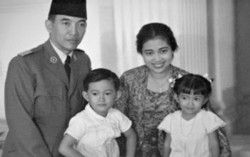 Ir. Soekarno, Guntur Soekarnoputra, Fatmawati, Megawati Soekarnoputri.